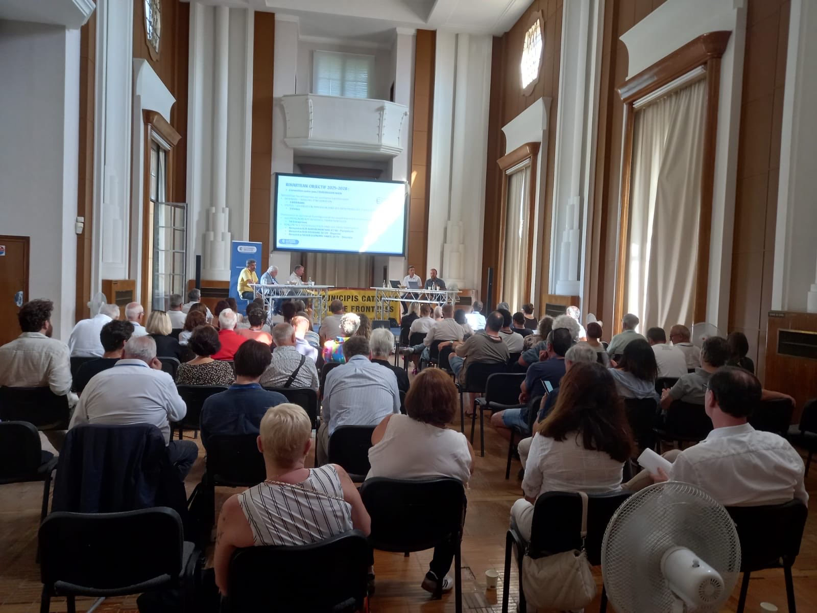 7a Trobada Sense Fronteres a Perpinyà: Cambra de Comerç Transfronterera Basca, accions transfrontereres de la CCI de Perpinyà i de l'Euroregió