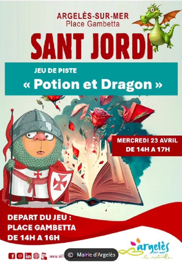 Sant Jordi 2025 a Argelers