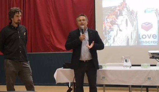 Discurs del batlle de Sant Cebrià, Thierry Del Poso
