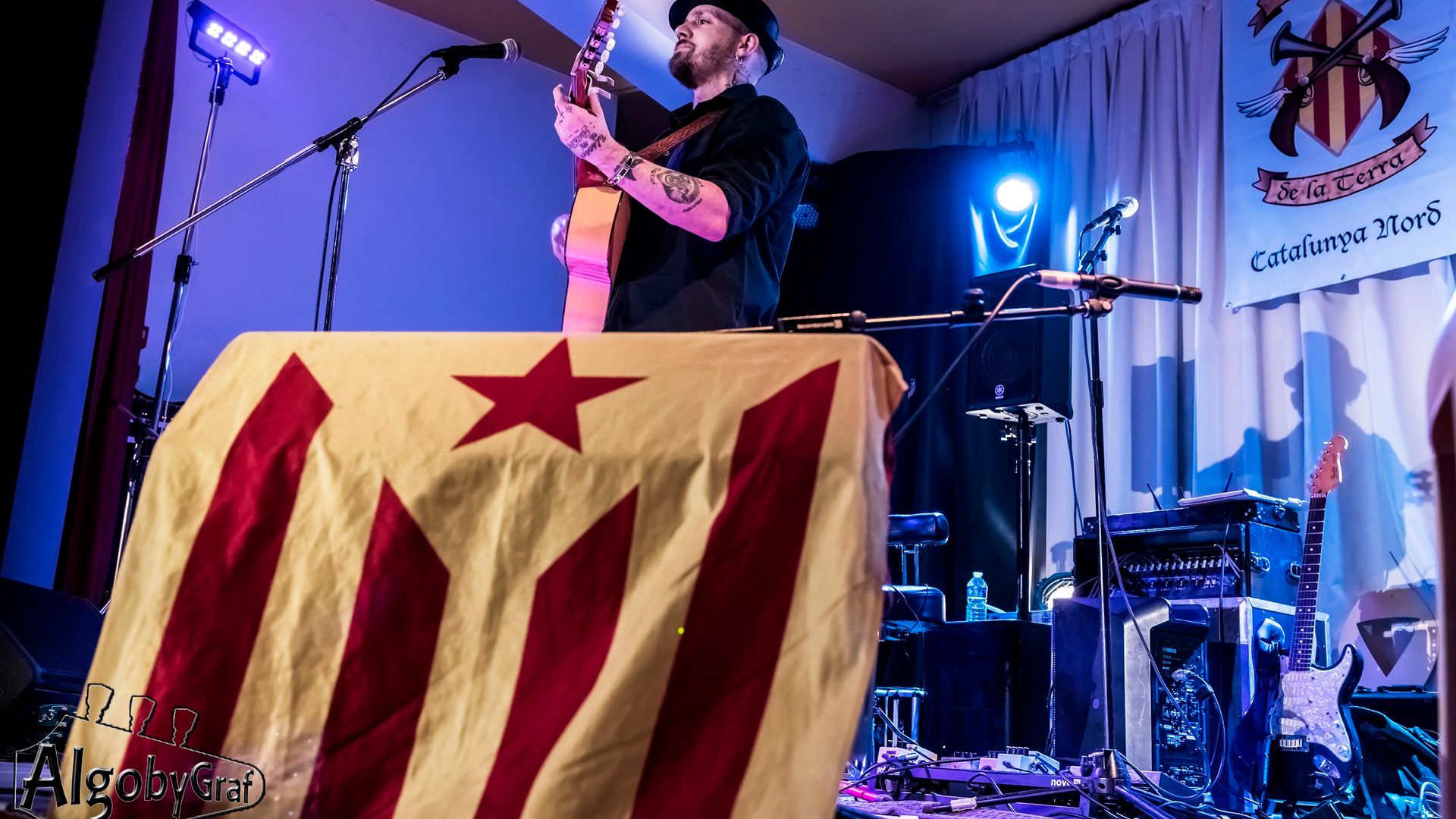 Balbino Medellin participa en el segon Concert per la Llibertat a Vilafranca de Conflent