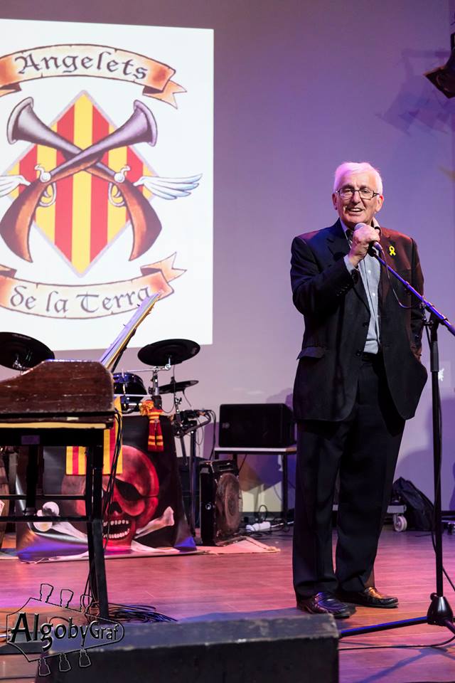 Jean-Paul Billès, alcalde de Pesillà de la Ribera, recita Miquel Martí i Pol