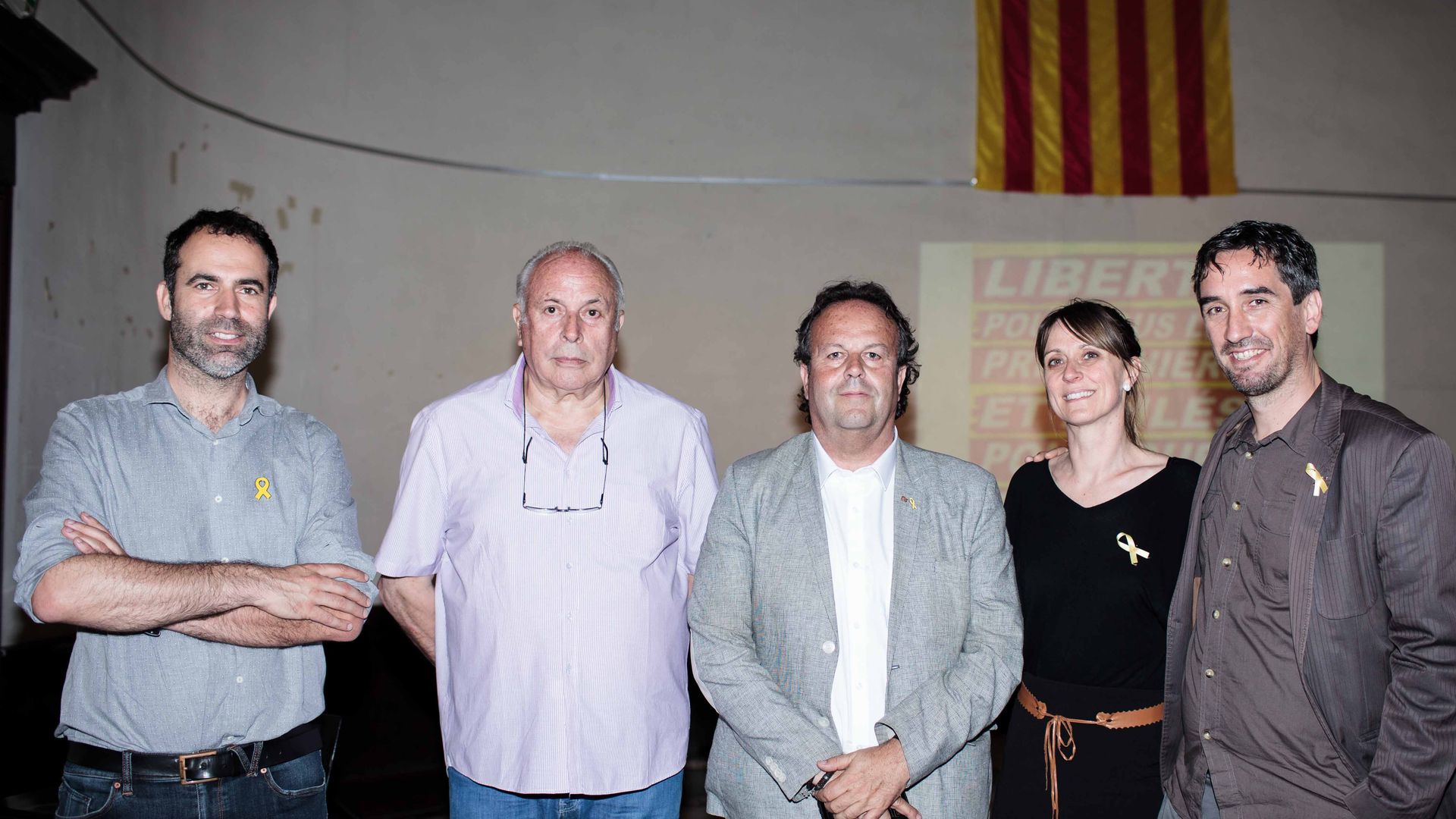 Visca per la Llibertat a Els Banys (Vallespir) amb Ferran Civit i Martí, diputat al Parlament de Catalunya