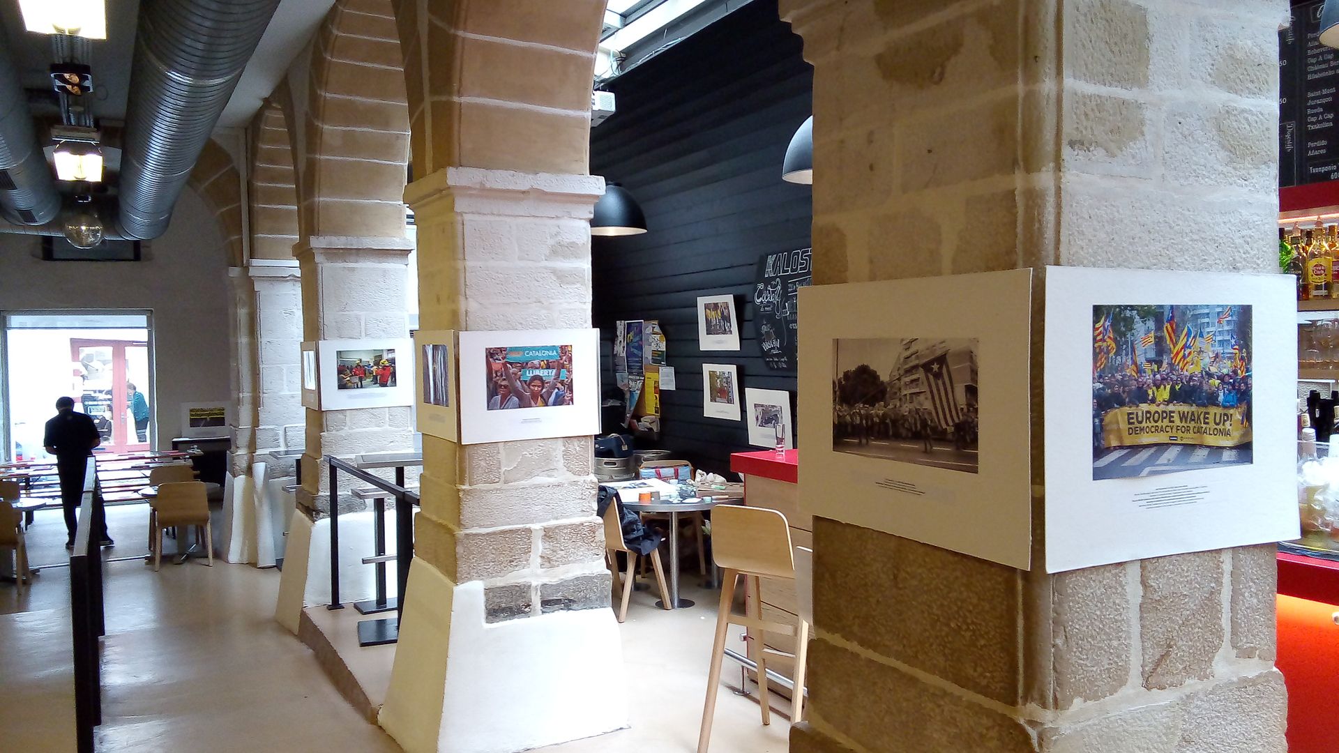 Concert i exposició Visca per la Llibertat a Baiona (Iparralde, País Basc Nord)