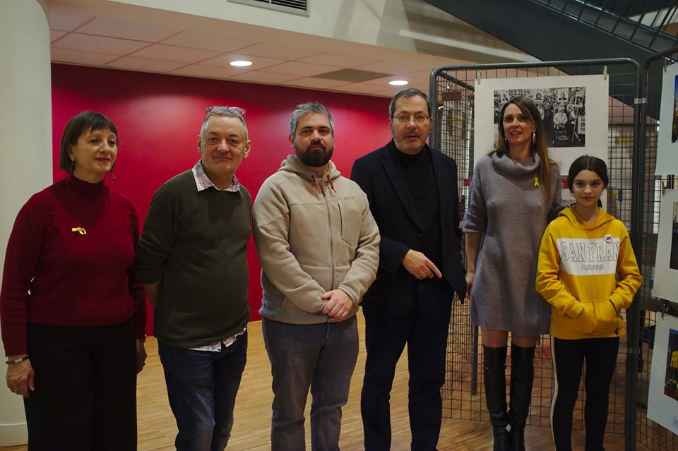 Exposició Visca per la Llibertat a Bilhère (Bearn), en presència del batlle