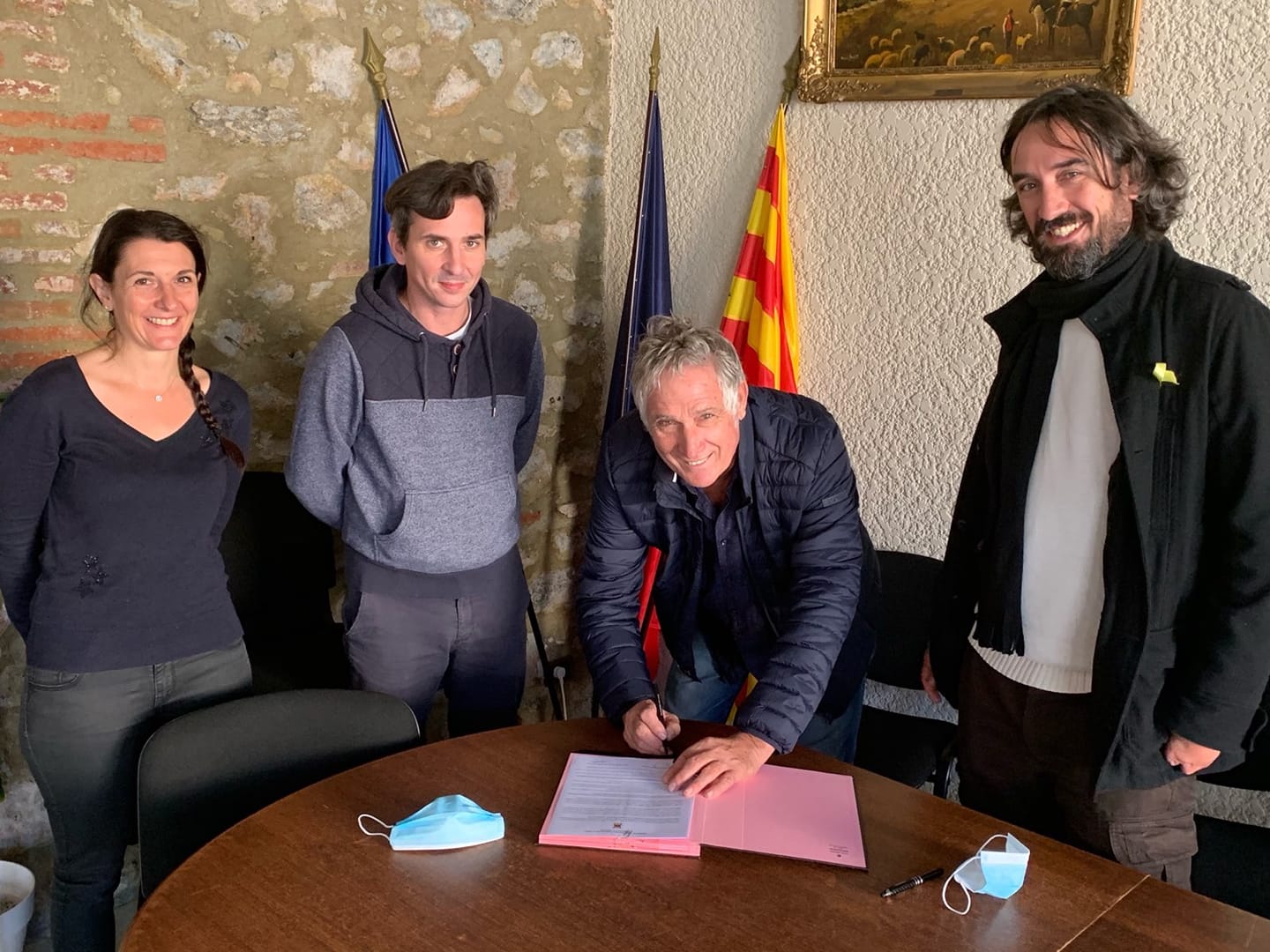 La municipalité d'Opoul-Périllos adhère au Label Culturel des Angelets