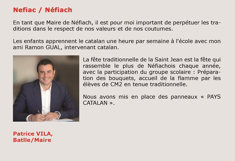 L'ajuntament de Nefiac participa al Llibre Blanc de Catalunya Nord