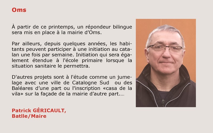 L'ajuntament d'Oms participa al Llibre Blanc de Catalunya Nord