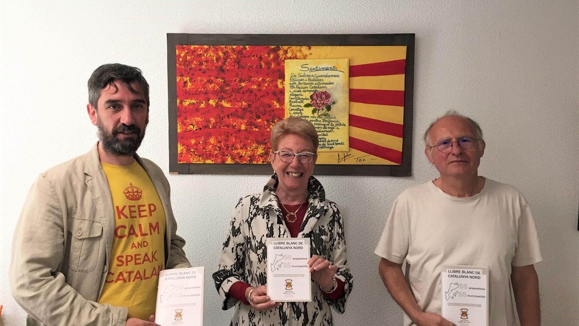 Presentació del Llibre Blanc de Catalunya Nord a Sant Hipòlit de la Salanca
