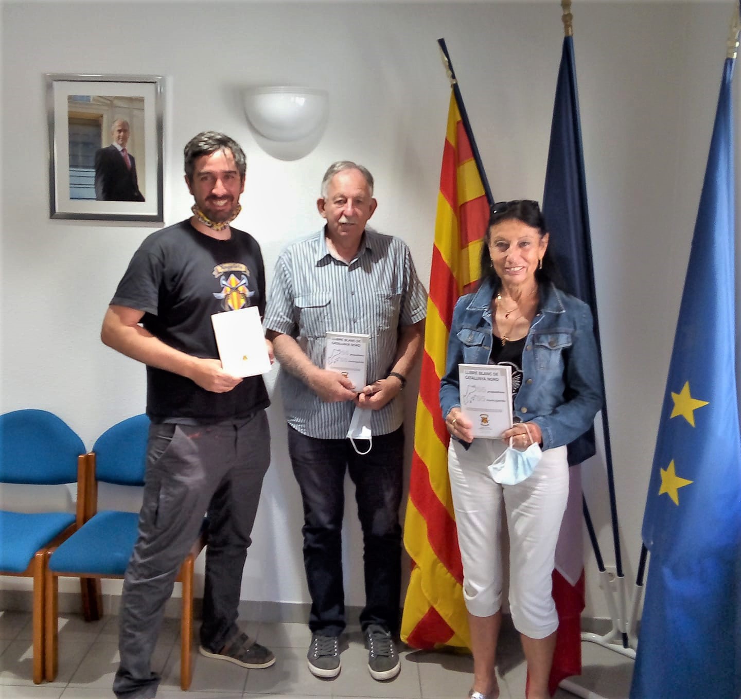 Présentation du Livre Blanc de Catalunya Nord à la mairie de Corbère-les-Cabanes