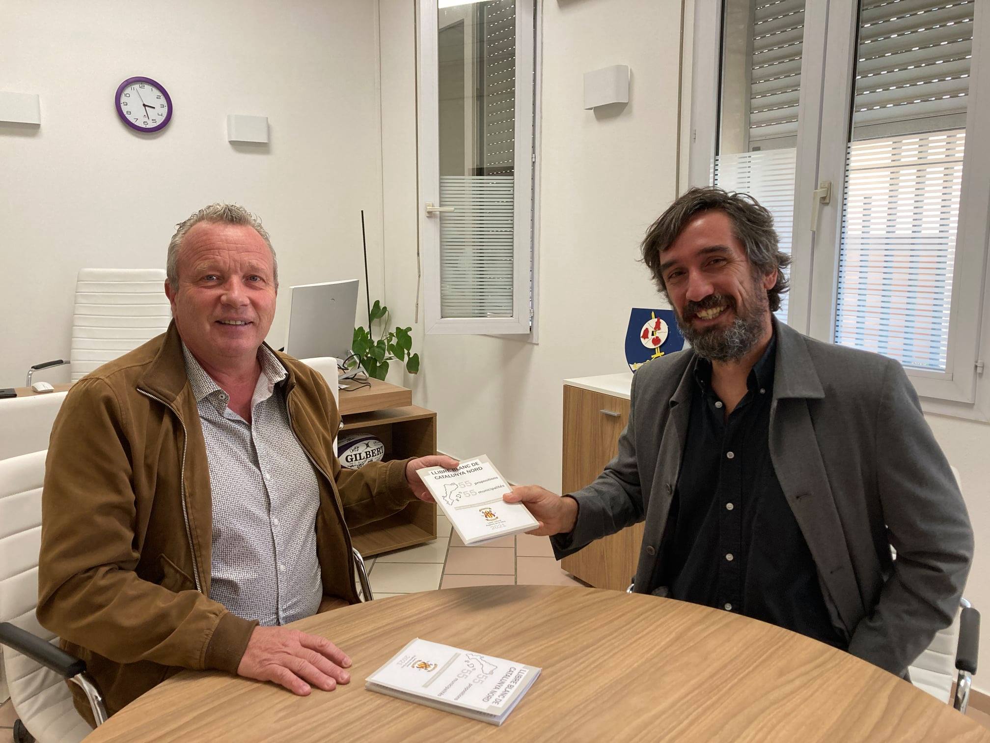 Présentation du Livre Blanc de Catalunya Nord à la mairie de Claira