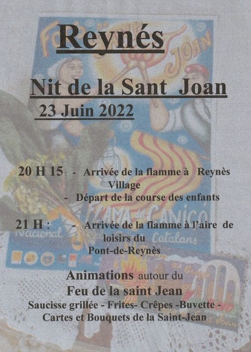 Sant Joan 2022 a Reiners