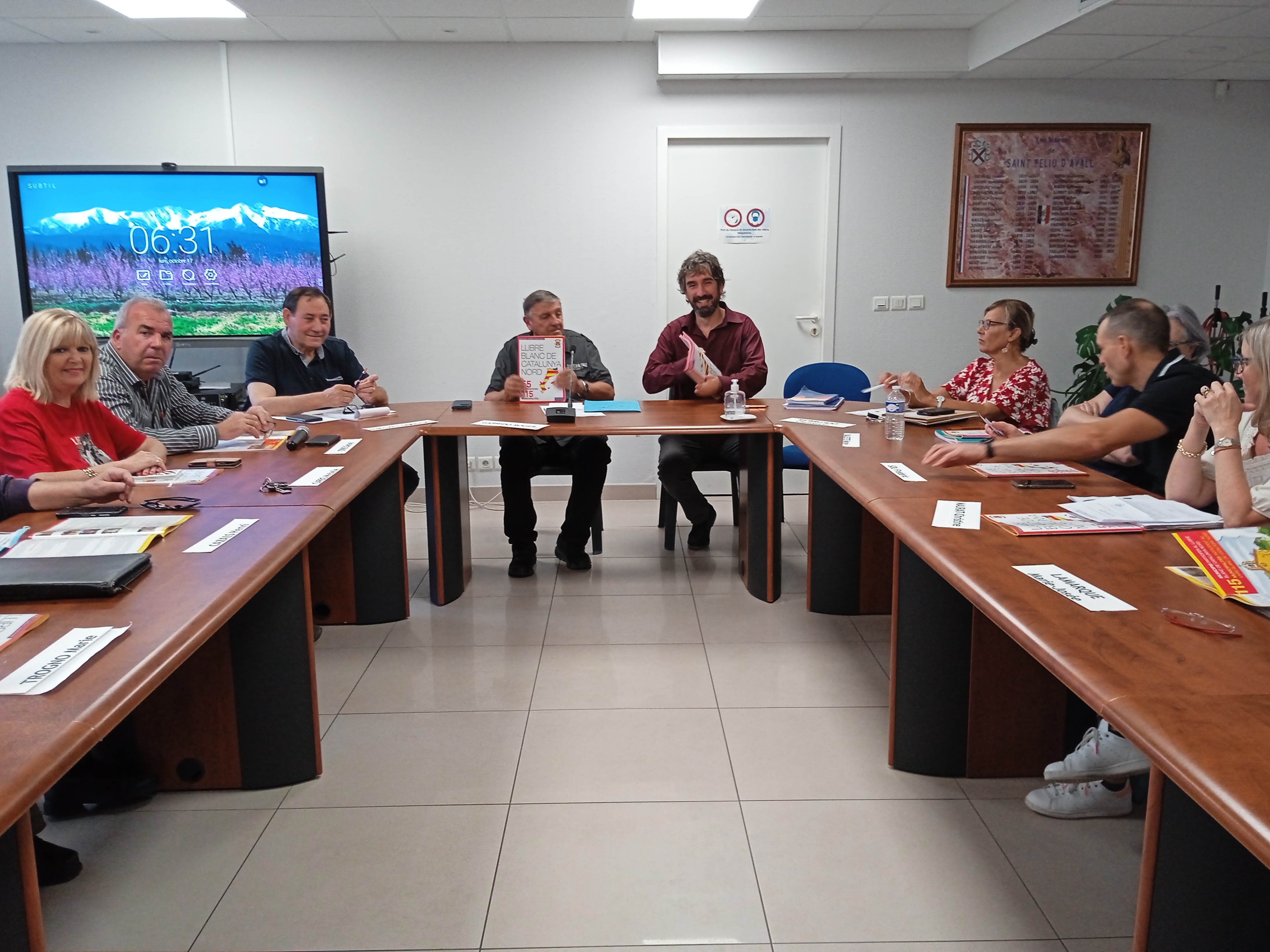 Conseil municipal de Sant Feliu d'Avall : présentation de la deuxième édition du Livre Blanc de Catalogne Nord