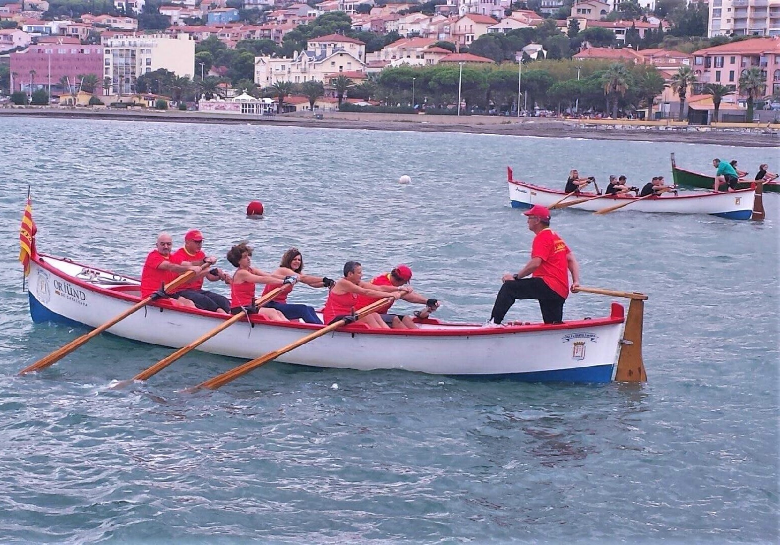 Llagut de rem à Banyuls de la Marenda