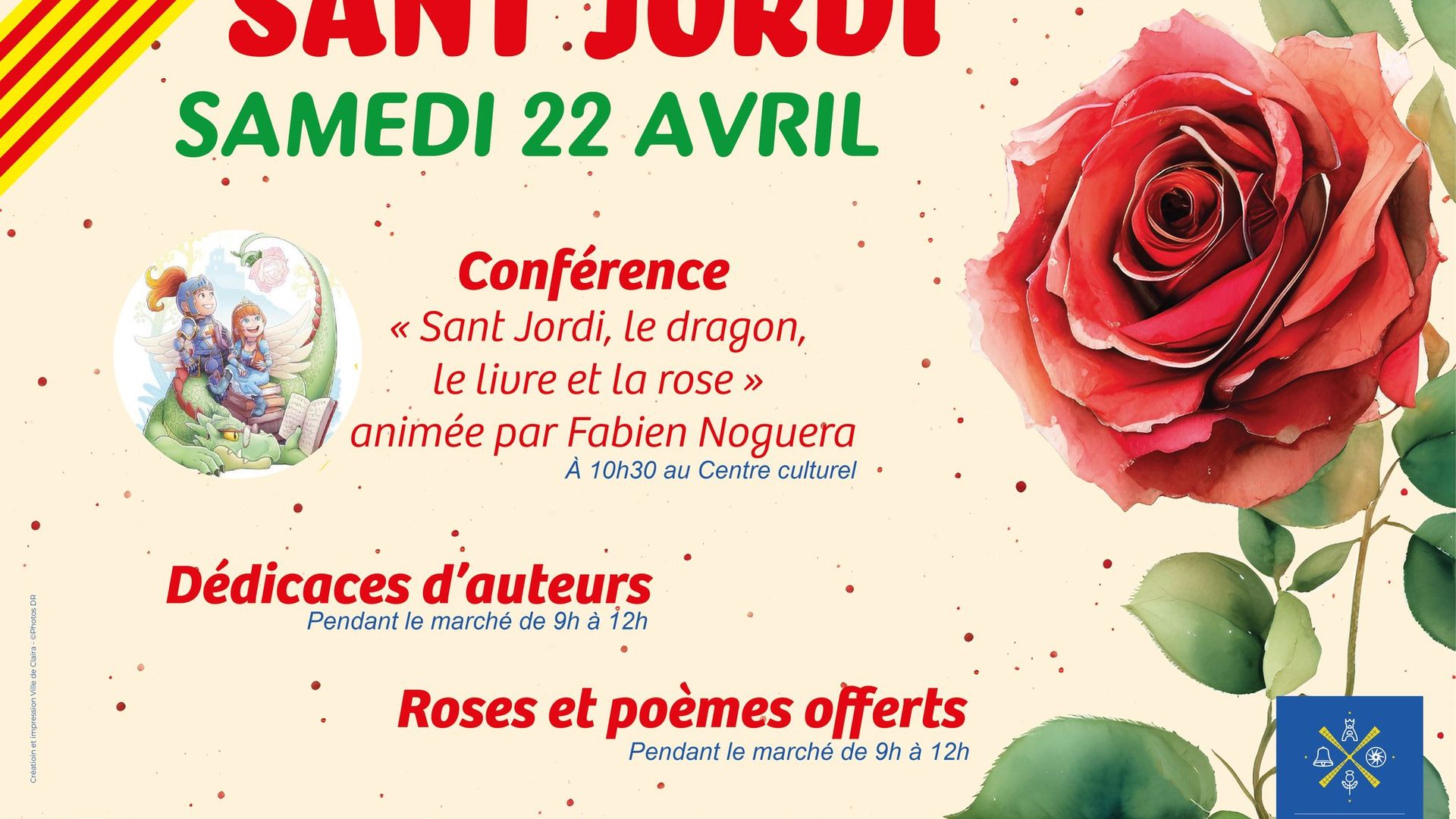 Sant Jordi 2023 a Clairà