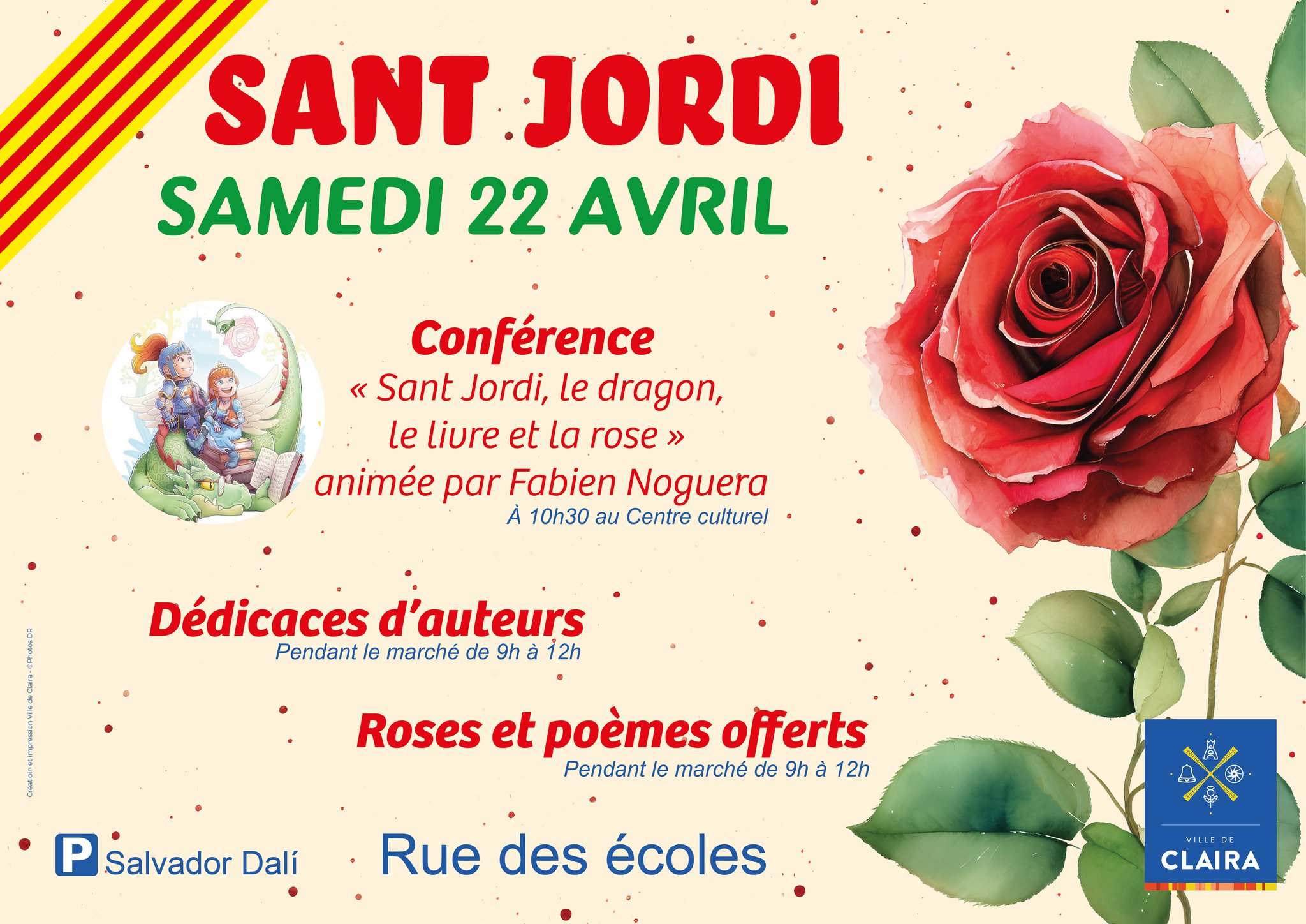 Sant Jordi 2023 à Clairà