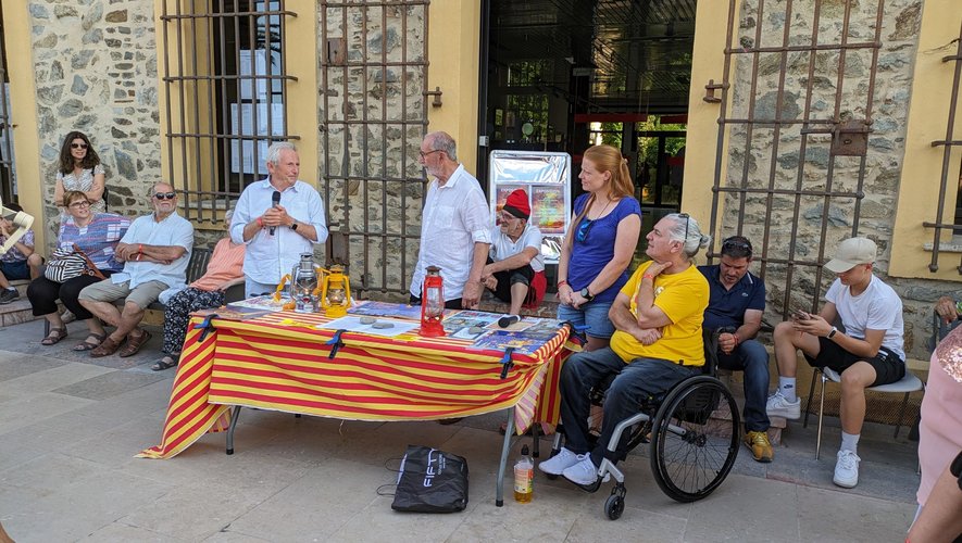 Sant Joan 2023 a Banyuls de la Marenda amb els alcaldes d'Espollà i Rabós