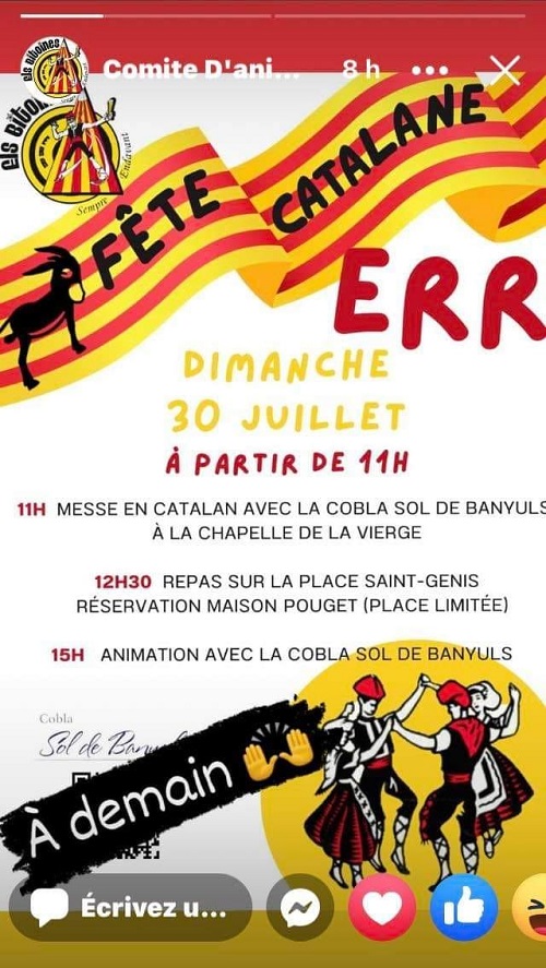 Fête Catalane 2023 a Er