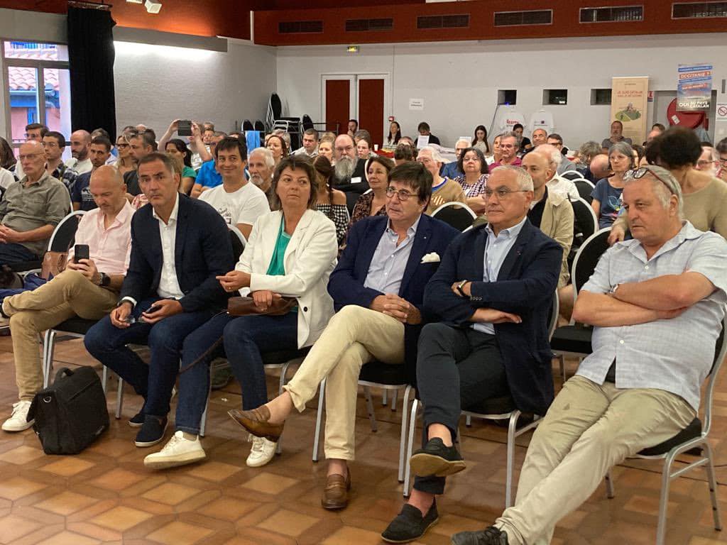 Els Angelets de la Terra a la universitat d'estiu de Régions et Peuples Solidaires