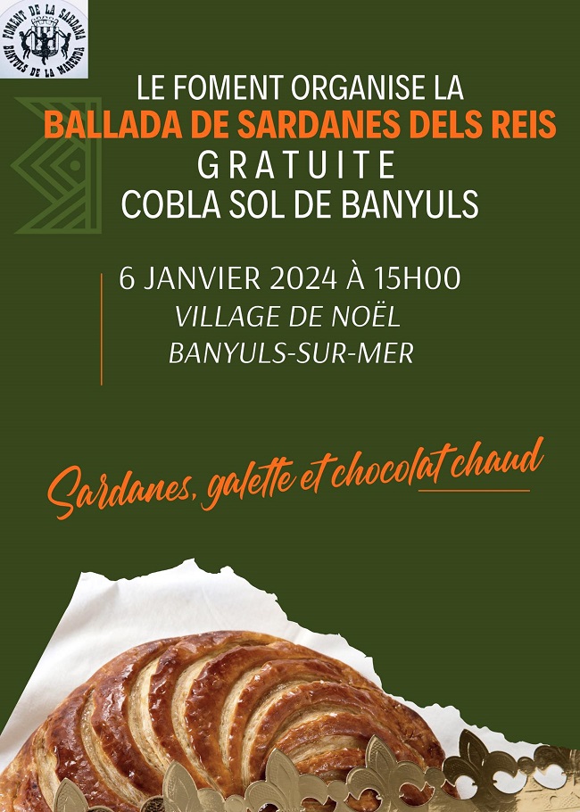 Ballada de sardanes dels Reis a Banyuls de la Marenda