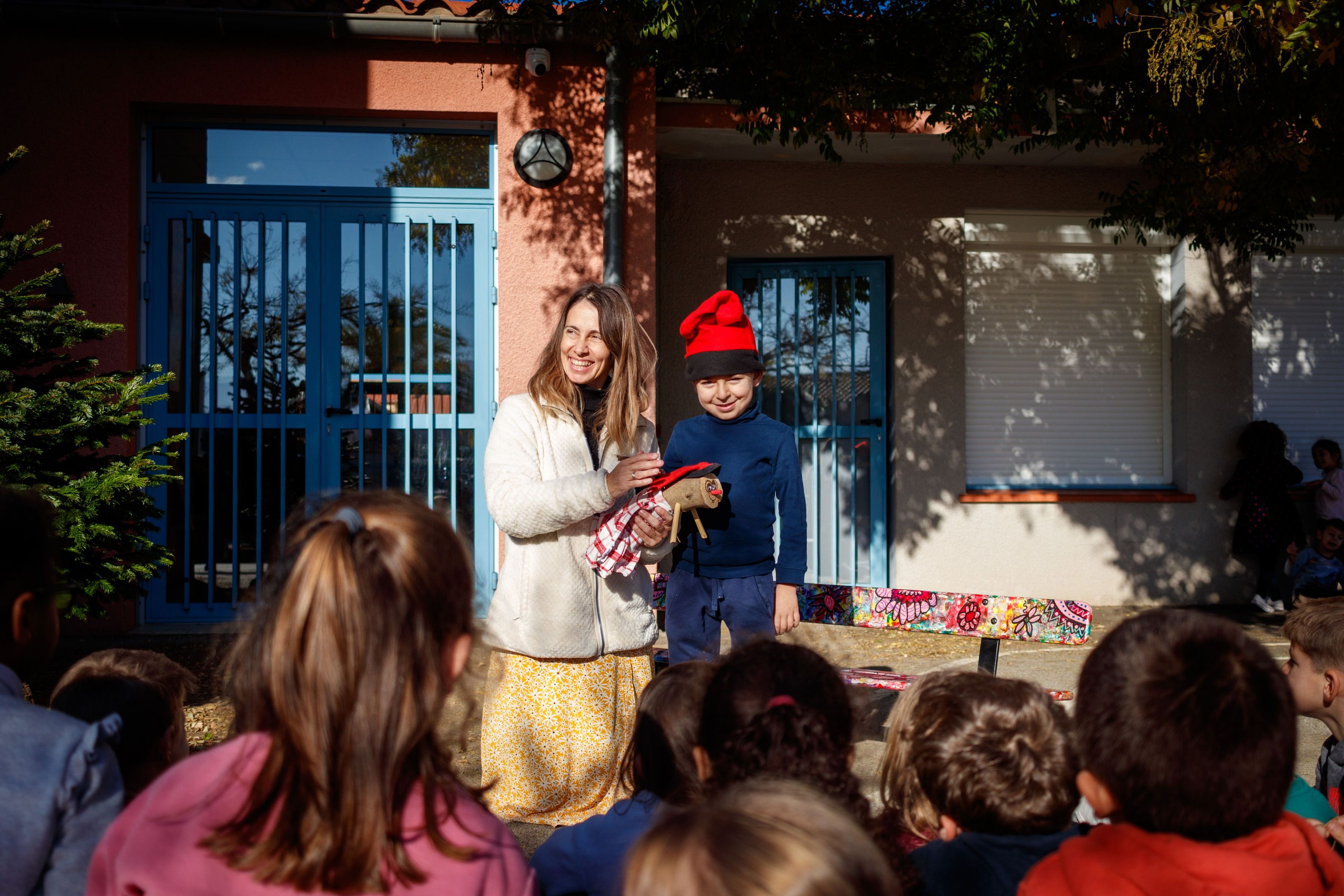Le Tió de Nadal à La Torre del Bisbe