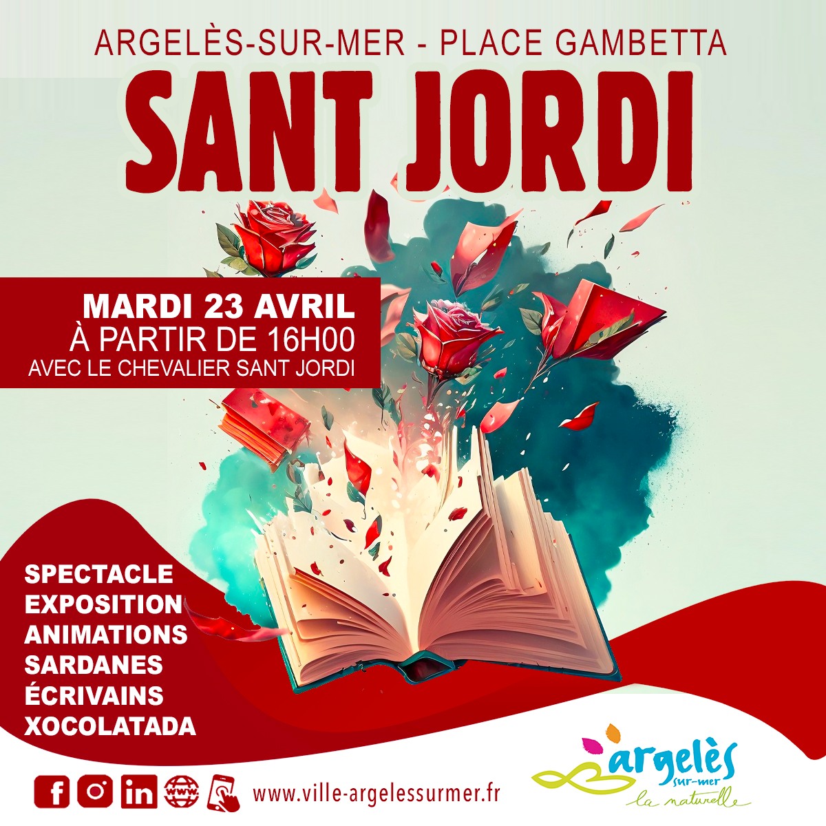 Sant Jordi 2024 à Argelers