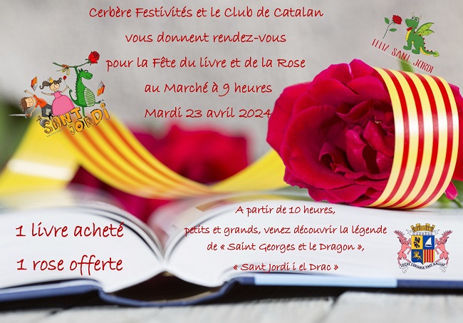 Sant Jordi 2024 a Cervera de la Marenda
