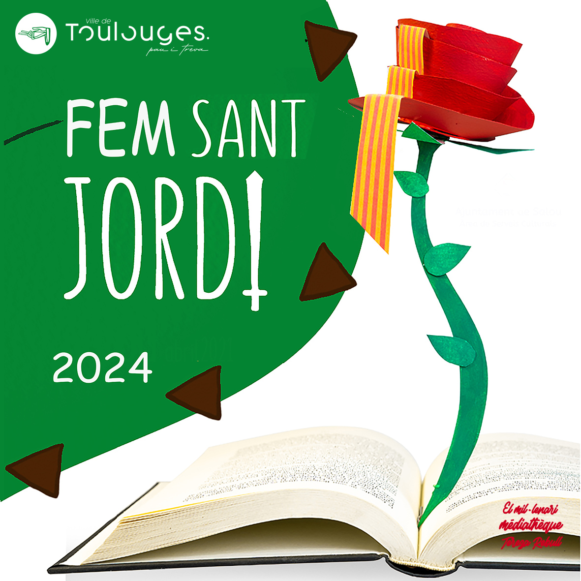 Sant Jordi 2024 à Toluges