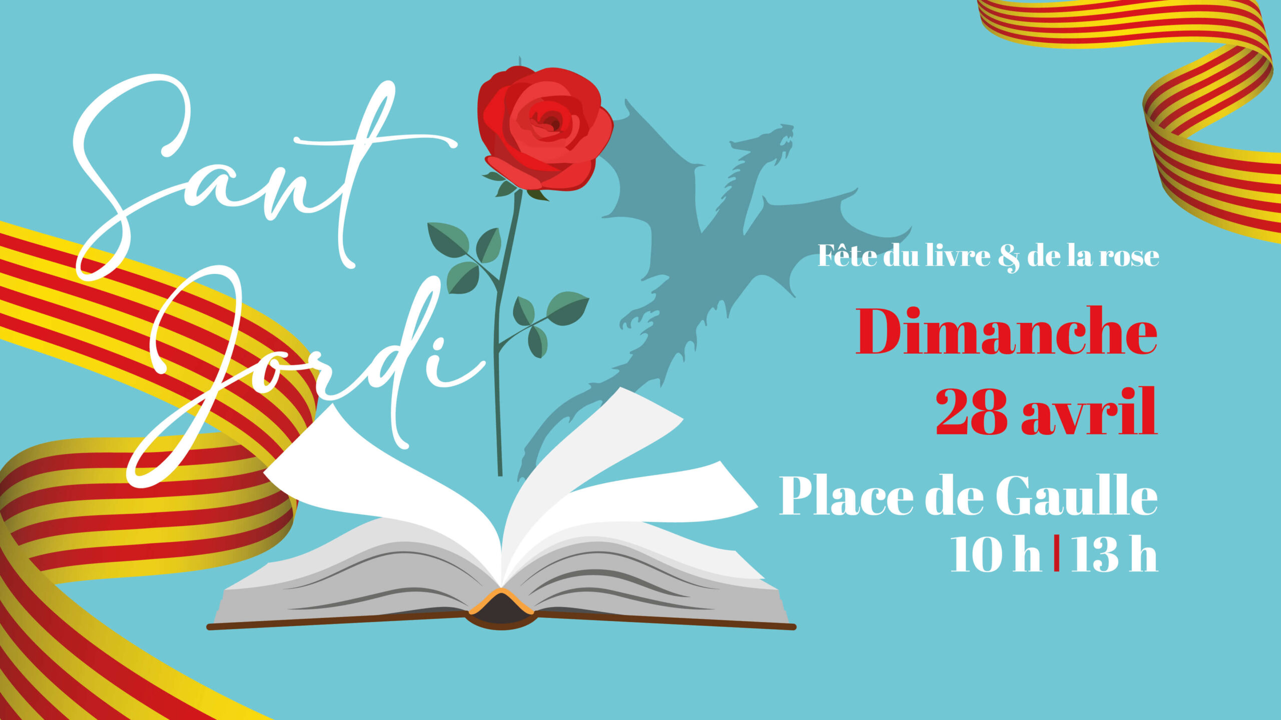 Sant Jordi 2024 à Sant Llorenç de la Salanca