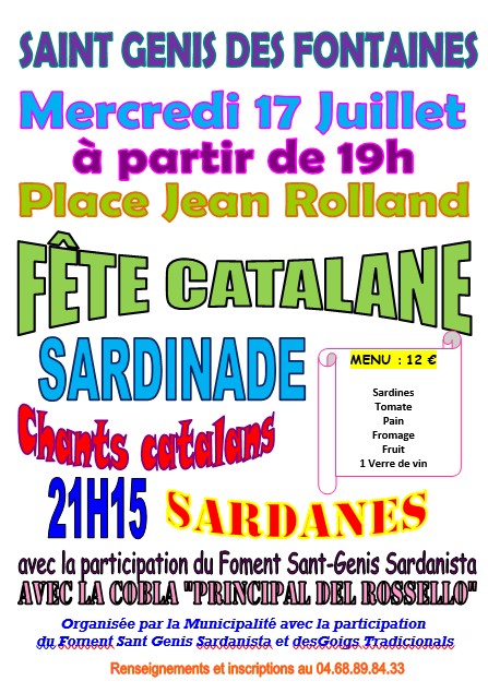 Festa Catalana 2024 a Sant Genís de Fontanes