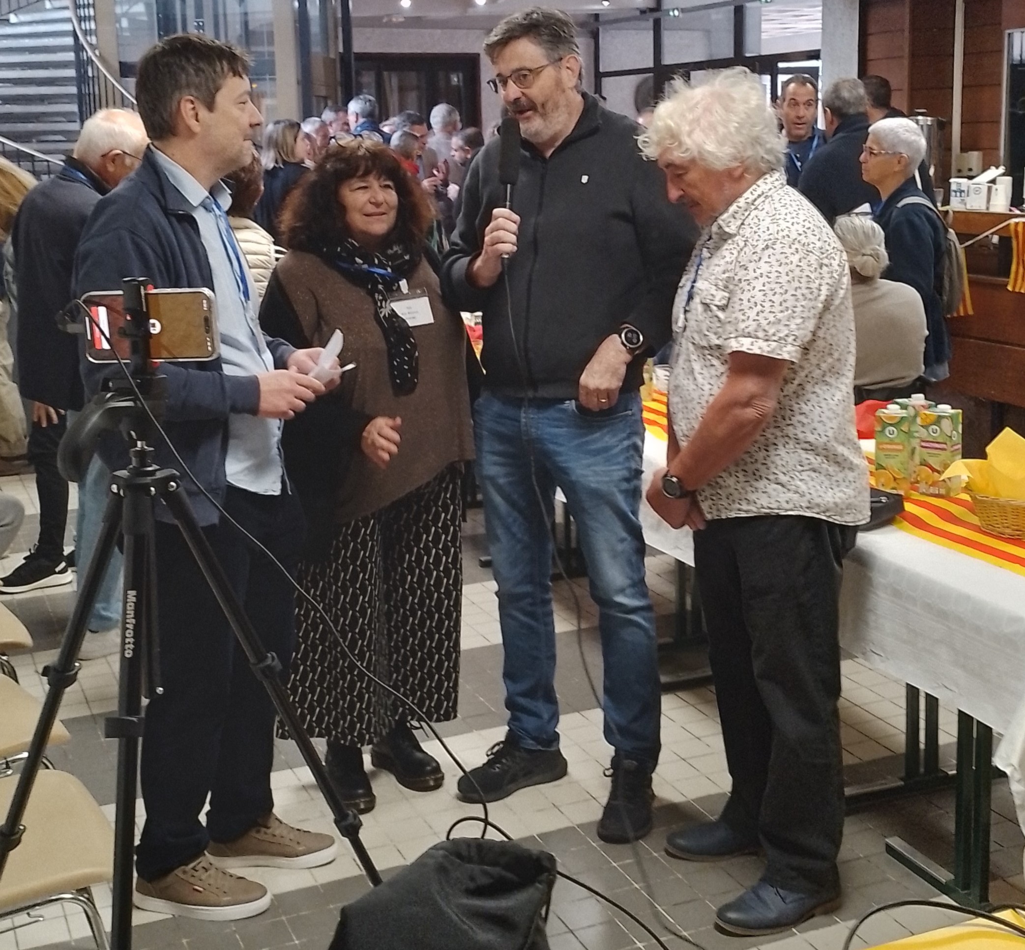 Stéphane Mestres, 1er adjoint de Tuïr: "C'est le rôle de Thuir d'accueillir nos frères catalans lors des Rencontres sans Frontières"