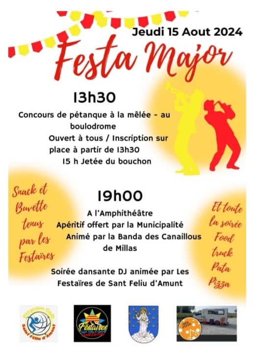 Festa Major 2024 a Sant Feliu d'Amunt