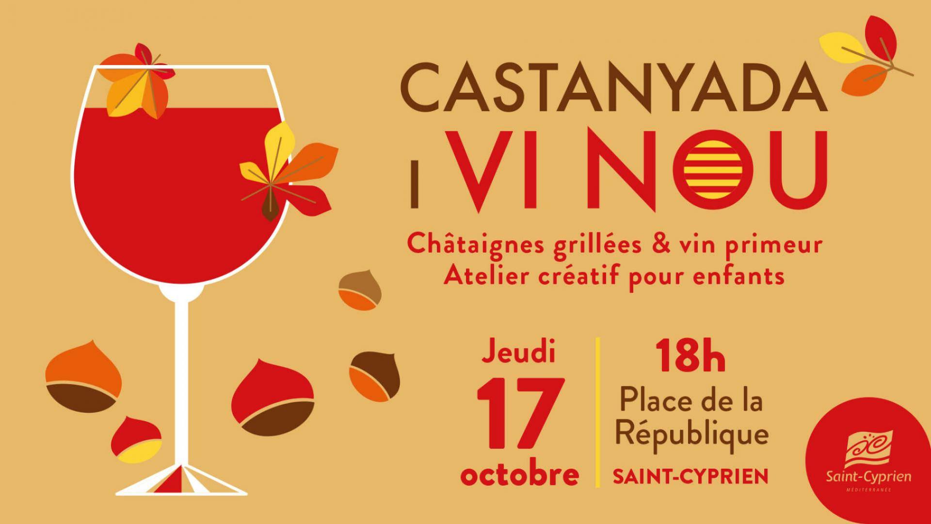Castanyada i vi nou 2024 à Sant Cebrià de Rosselló