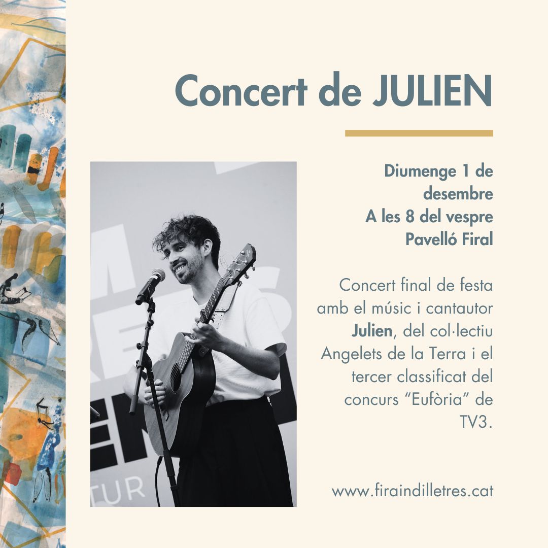 Julien Leone en concert à la VIIe foire des Indilletres
