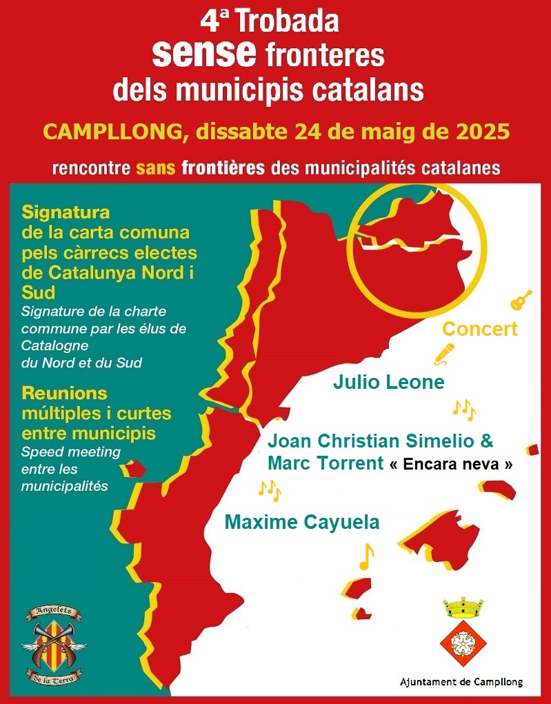 Quarta trobada sense fronteres de municipis catalans a Campllong