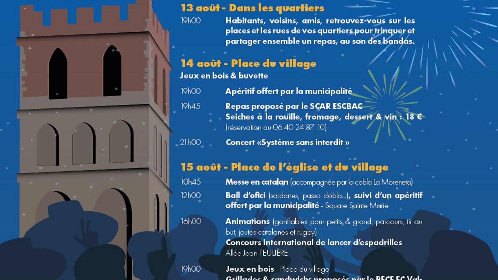 Festa major 2026 a Espirà de l'Aglí