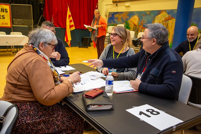 Montesquiu va participar en la 1a Trobada sense fronteres de municipis catalans