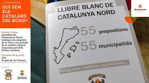 Xerrada d'en Ramon Faura a Sant Pol de Mar: "Qui sem els Catalans del Nord?"