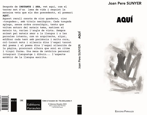 Dues noves publicacions de Joan Pere Sunyer, poeta del Conflent