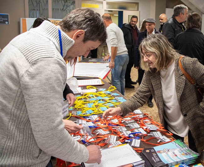 Èguet va participar a la 1a Trobada sense fronteres de municipis catalans
