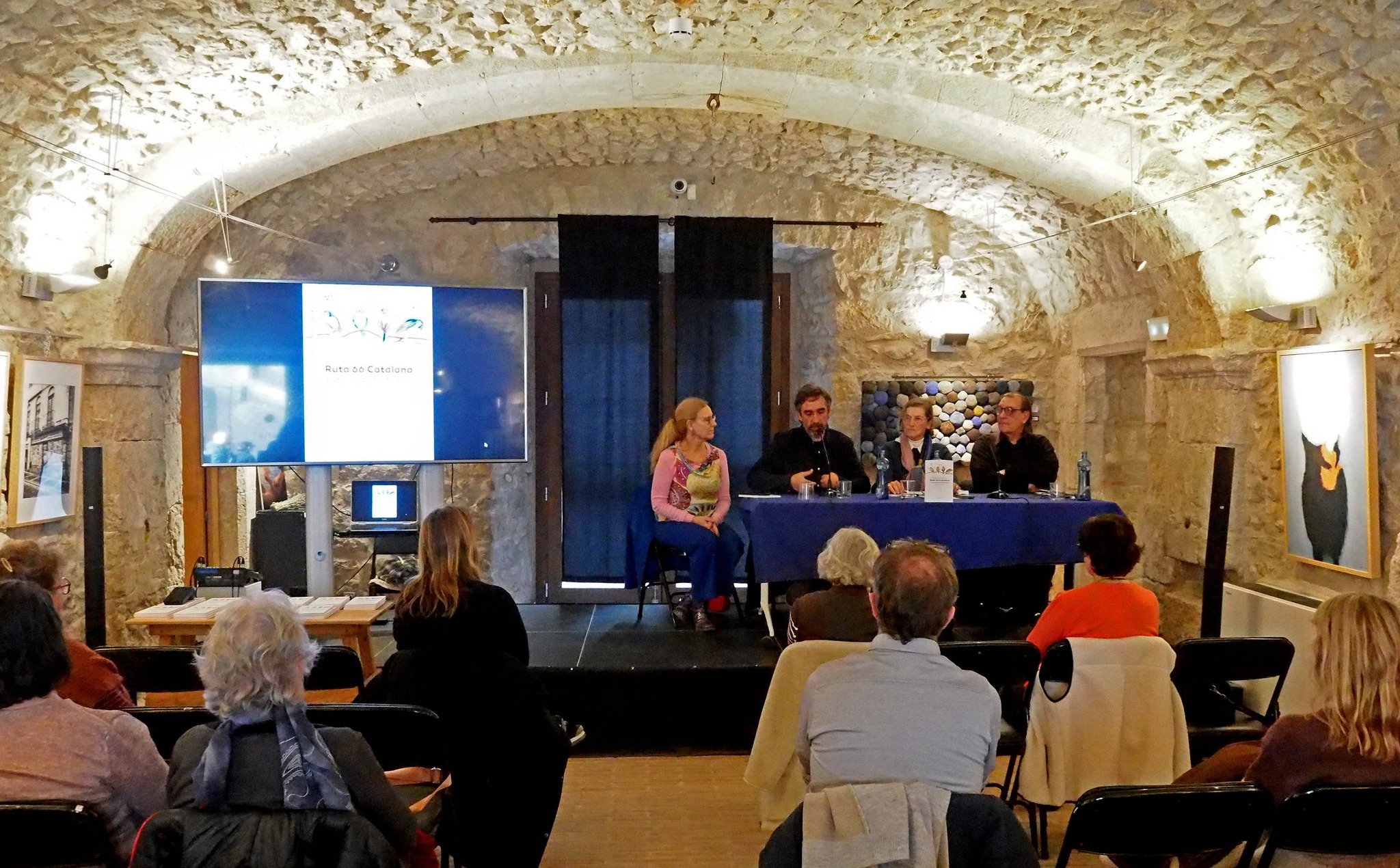 Ramon Faura participa a la presentació del poemari Ruta 66 Catalana a l'Escala