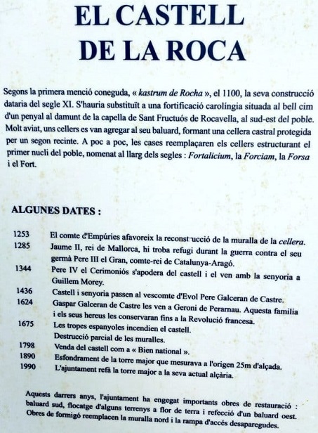 Senyalització en català a La Roca d'Albera