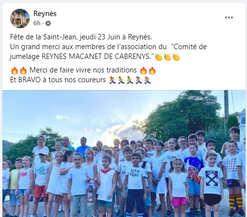 Fira d'alcaldes i tinents d'alcalde 2022 i Sant Joan : entrega del segon Llibre Blanc de Catalunya Nord a Guy Gatounes (alcalde)