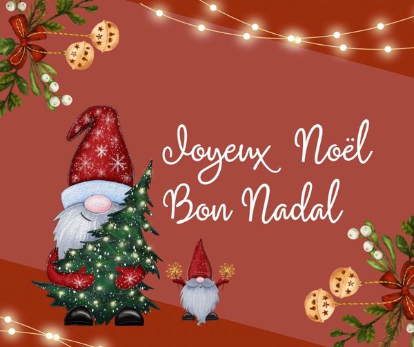Bon Nadal i bon any en català al Facebook de l'ajuntament dÒpol i Perellós