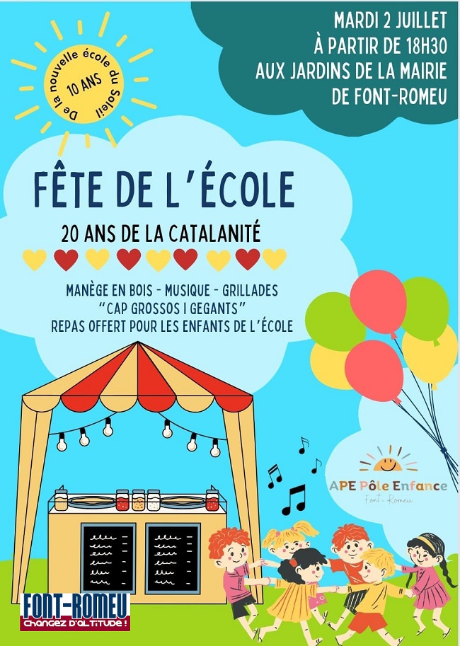 Festa de l'escola de Font-romeu, 20 anys de catalanitat