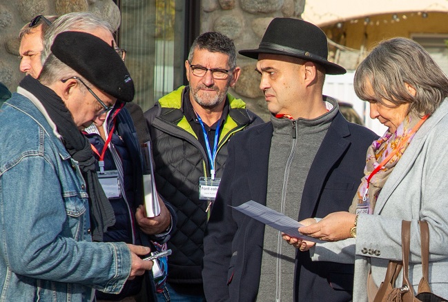 Font-rabiosa va participar a la 1a Trobada sense fronteres de municipis catalans