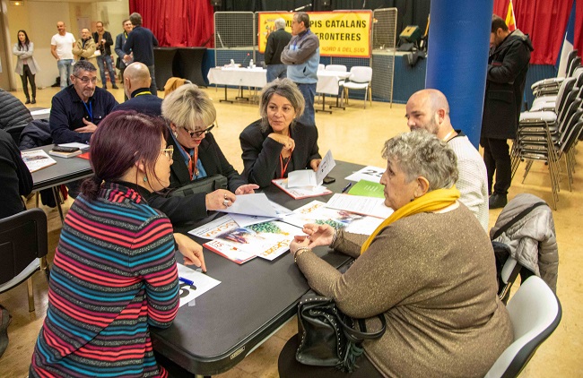 Sant Llorenç de la Salanca va participar a la 1a Trobada sense fronteres de municipis catalans