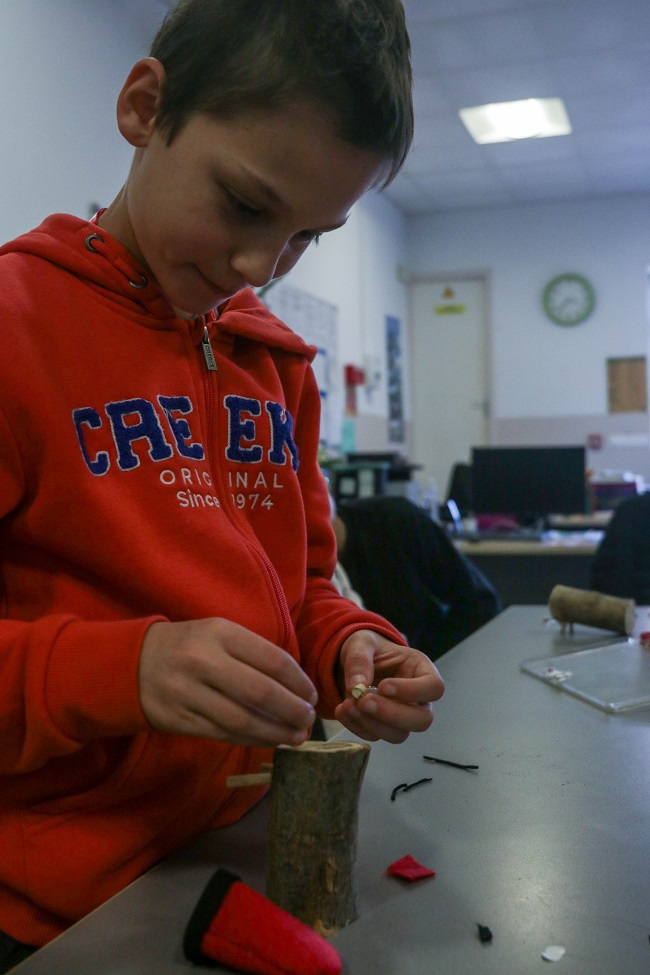 Taller Tió de Nadal al Casal de joves