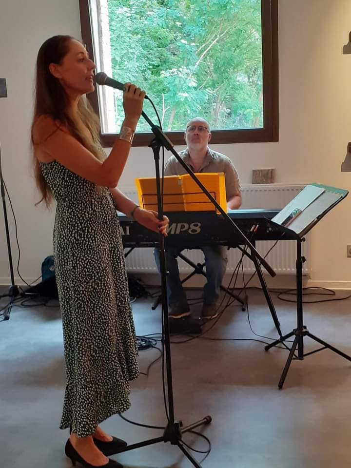 Concert de Muriel Perpigna a l'acte d'inauguració del Centre d'Interpretació d'Arquitectura i Patrimoni