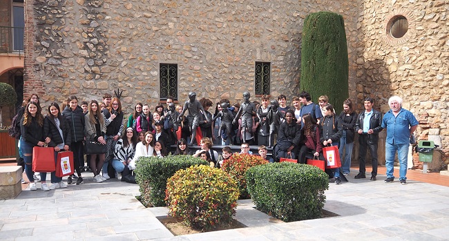 Intercanvis entre els col·legis de Tuïr i Olot