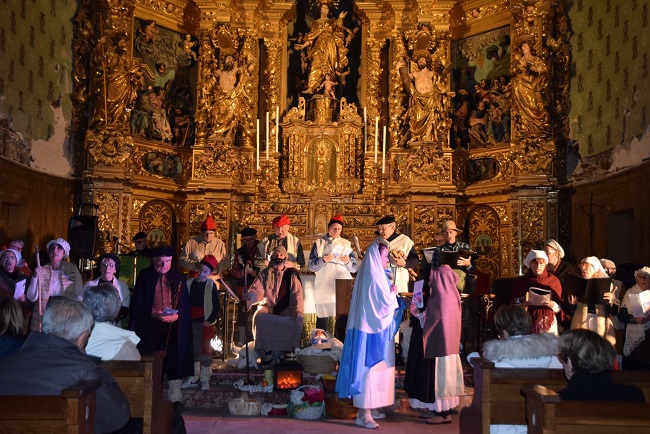 Pessebre vivent a Cotlliure